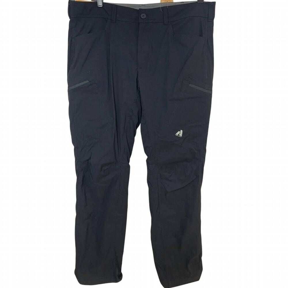 NEW EDDIE BAUER men's lined guide pro active fit pants in black